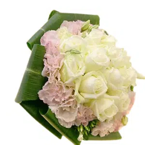 12pcs White Rose Bouquet