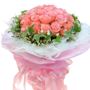 Bouquet of 36pcs Pink Roses to Pangasinan