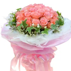 Bouquet of 36pcs Pink Roses to Pangasinan