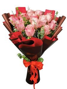 Elegant Ecuadorian Peach Roses