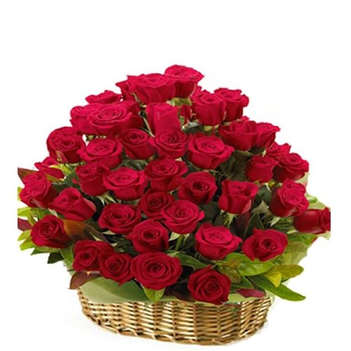 Send flowers to Philippines, Flower delivery Philippines, Send roses to Philippines Flower shop Philippines 3 Dozen Red Roses In Basket
