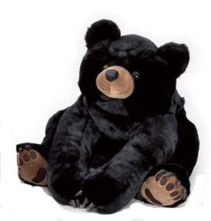 Big Black Teddy Bear