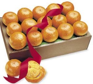 Orange Fruit Basket in Box Delivery
