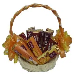 Milk n Almond Chocolate Basket