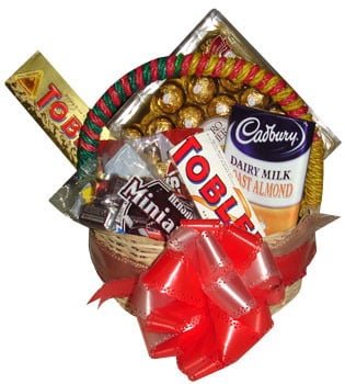 Send flowers to Philippines, Flower delivery Philippines, Send roses to Philippines Flower shop Philippines Gourmet Chocolate Basket