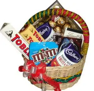 Send flowers to Philippines, Flower delivery Philippines, Send roses to Philippines Flower shop Philippines Deluxe Chocolate Basket