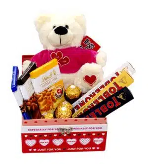 Chocolate Gift Box and Teddy Taguig