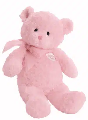 Silky Soft Pink Teddy