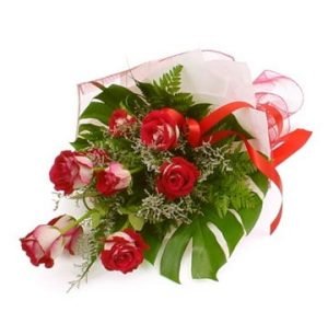 9pcs Red Roses Bouquet
