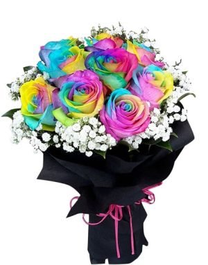 imported rainbow roses to philippines