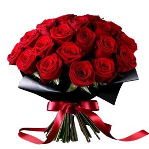 Bouquet of12pcs Red Roses with Fillers
