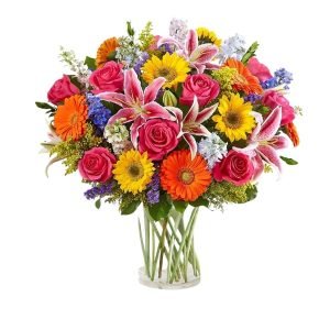 Mixed Flower In Vase