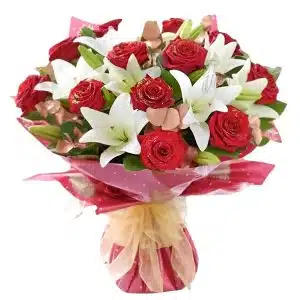 Rose n' Lilies Bouquet