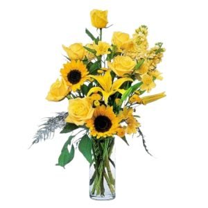 Yellow Mixed Flowers