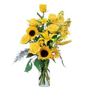 Yellow Mixed Flowers