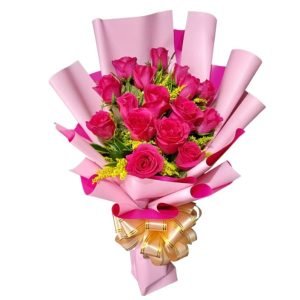 Bouquet of 2dozen Pink Roses