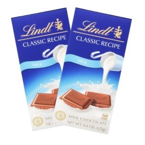 Lindt Classic Milk Twin Bar