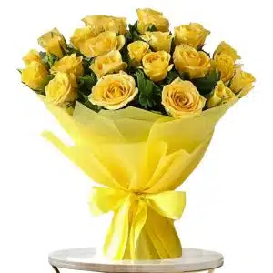 Send flowers to Philippines, Flower delivery Philippines, Send roses to Philippines Flower shop Philippines 24pcs Yellow Roses Bouquet