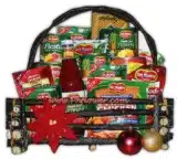Overflowing Goodness Christmas Basket