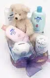 Johnson baby gift basket
