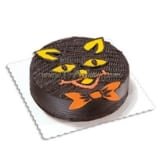 Chocolate and caramel cake