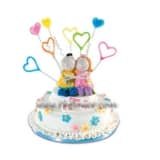 Truly yours anniversary cake