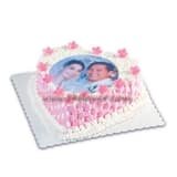 Anniversary picture cake