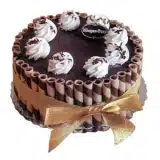 Cocoa Nib Roulette Ice Cream Cake