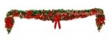 12' Pre-Lit Decorated Swag