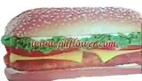 Burger King - Extra Long Chicken Sandwich with Cheese