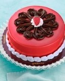 Strawberry Creme Fudge Cake