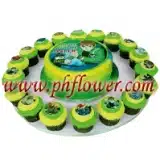 BEN 10 ALIEN FORCE OMNITRIX CUPCAKES