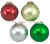 Giant Christmas Ball, 4 Pack