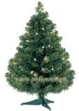 3' Douglas Fir Table Top Tree, 50 Clear Lamps