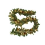 12' Pre-Lit Decorated Swag