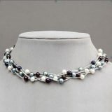 6-6.5 mm Multicolor Pearl Necklace