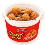 Chicken Lollipops in a box