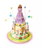 RR-Character Cake-Barbie Castle