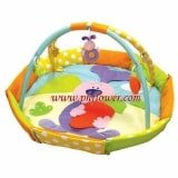 Bunny Carrot Playmat With Edge