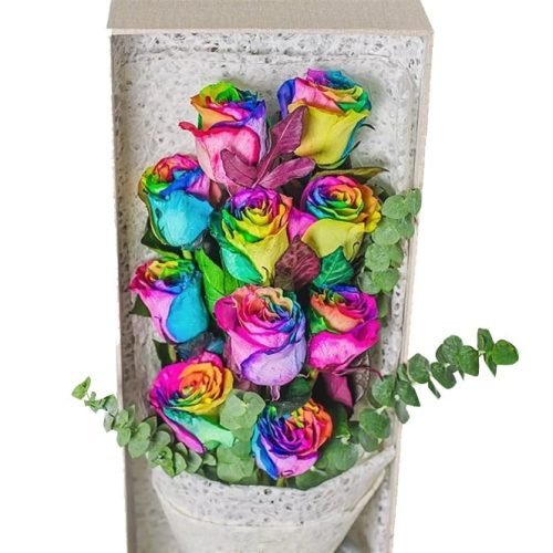 imported rainbow roses to philippines