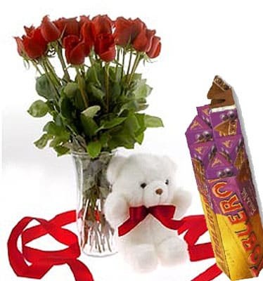 Send flowers to Philippines, Flower delivery Philippines, Send roses to Philippines Flower shop Philippines Sweet Huggable Bundle