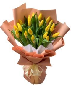 Yellow Tulip Bouquet