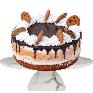 Cake2go Milk Chocolate Chip Cookie Cream Cake