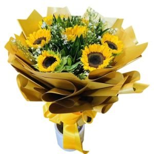 Sunflowers in Bouquet