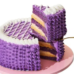 Conti's Ube Custard Cake
