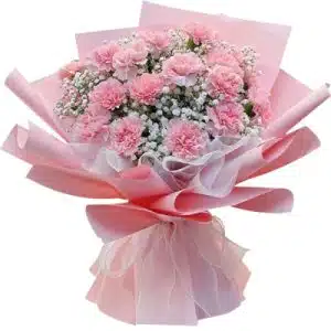 Pink Carnation Bouquet