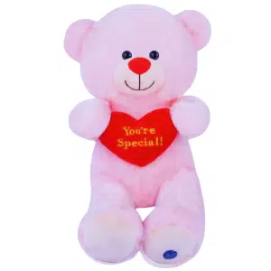 Beatriz Pink Bear Stuffed Toy