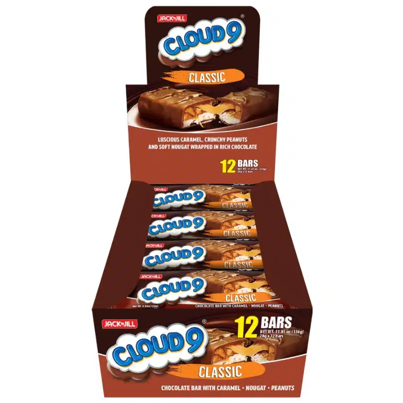 Cloud 9 Classic Chocolate Bar 28g x 12bars