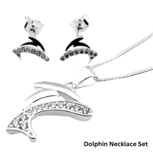 Necklace & Earrings Set (Dolphin Set )