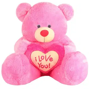 Fhlorie Xxl Pink Bear Stuffed Toy